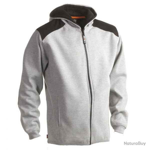 Sweat de travail  Capuche HEROCK  gris  HK351