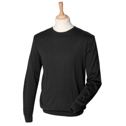 Pull Col rond Manches Longues NOIR HY725