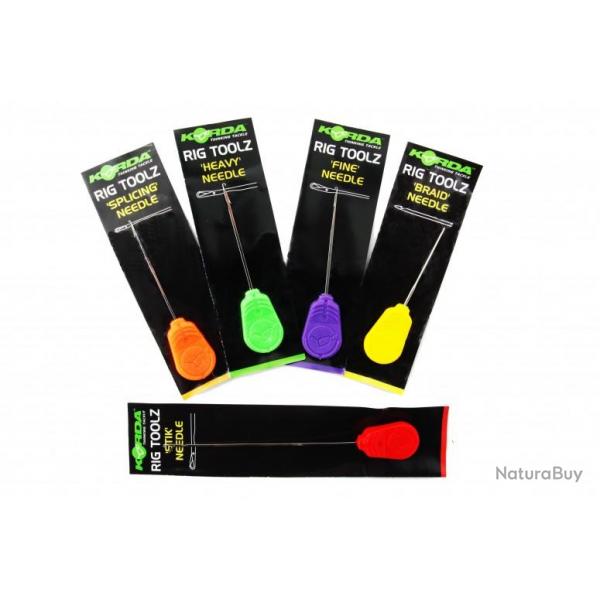 AIGUILLE KORDA BRAIDED HAIR NEEDLE  Poigne jaune