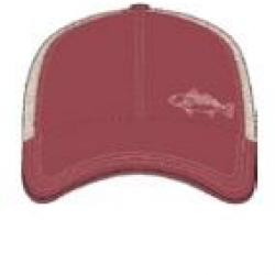 CASQUETTE ORVIS SALTWATER BUM CAP WASHED RED NPC