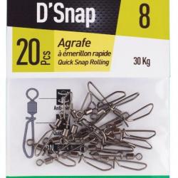 EMERILLON A AGRAFE QUICK PAR 20 Taille 4 - 43kg