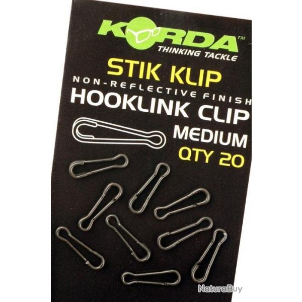 KORDA STIK KLIP MEDIUM 20 PIECES NPC
