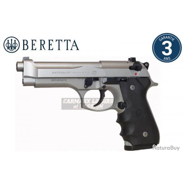 Pistolet BERETTA 92Fs Brigadier Inox Cal 9mm Para