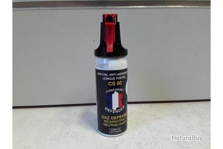Bombe lacrymogène 50ml GAZ défense - Lacrymo protection