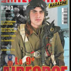 Militaria magazine 262 épuisé éditeur , matelot français, 9e air force, sonderfuhrer, luftwaffe,