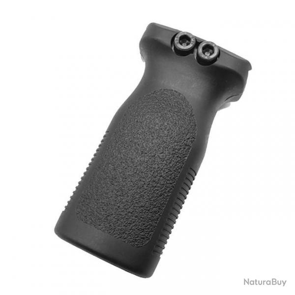 POIGNEE TACTIQUE NOIRE (NEUVE) POUR RAIL PICATINNY 20 MM / 21 MM