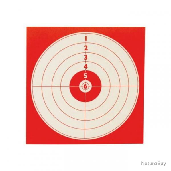 Cibles de tir Januel - Par 100 10 x 10 cm - 14 x 14 cm