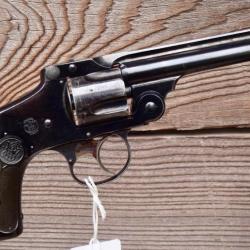 .38 Smith & Wesson "Safety Hammerless" 4e Modele Revolver canon 10cm coups 5 - SANS RESERVE