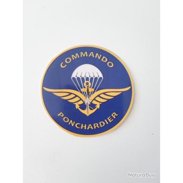 AUTO-COLLANT DU COMMANDO  "PONCHARDIER"