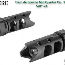 Frein de bouche AUDERE Mid Quarter noir Cal.308 - 5/8x24