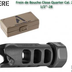 Frein de bouche AUDERE Close Quarter noir Cal.223 - 1/2x28