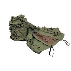 Filet de camouflage Stepland Corde Kaki marron - 1,5 x 3 m