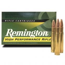 Munitions REMINGTON calibre 35 Whelen Pointed Softpoint 250gr - 16.2g x20