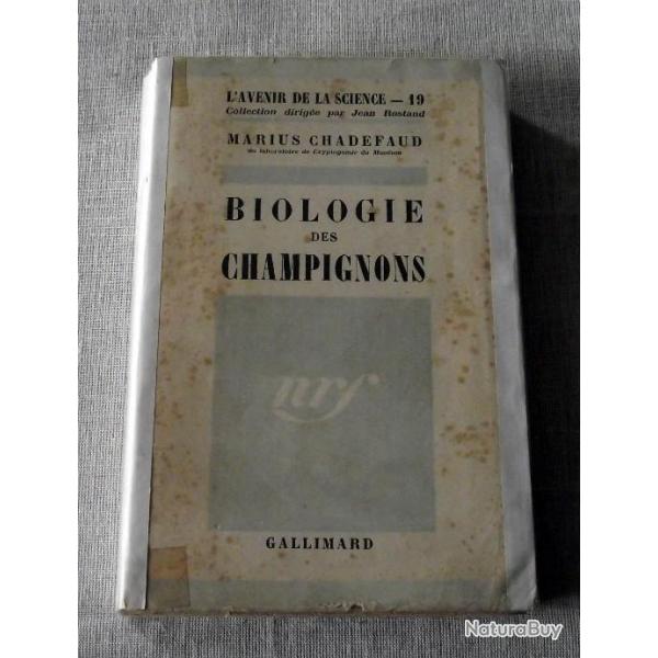 Livre : Biologie des champignons