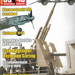 39-45 Magazine 277 épuisé éditeur , flak régiment hermann goring, rationnement 39-49, cap saint jacq