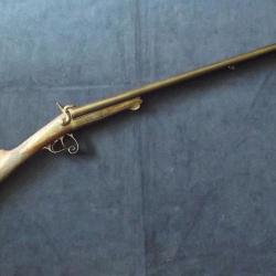 Beau Fusil de chasse juxtaposé a broche stéphanois fin XIXe
