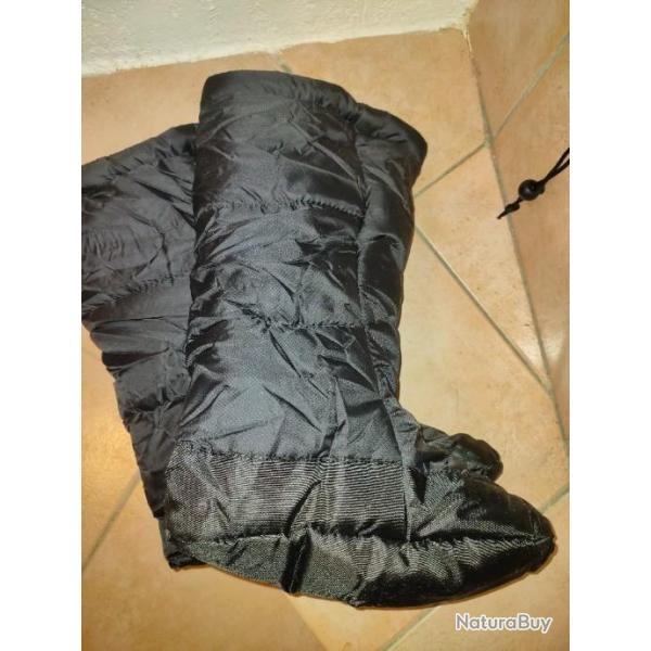 Snugpak surchaussures / chaussons de tente / grand froid / noir taille medium / insulated tent boots