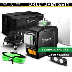 Niveau Laser Rotatif 360 Auto Nivelant 3D 12 Lignes, Modele: DKLL12PB1 SET1