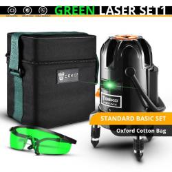 Niveau Laser Rotatif 360 Auto Nivelant 6 Points, Modele: GREEN LASER SET1