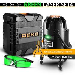 Niveau Laser Rotatif 360 Auto Nivelant 6 Points, Modele: GREEN LASER SET4