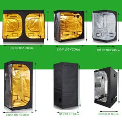 Tente de Culture Pro Polyvalente Hydroponie, Modele: 150/150/200cm