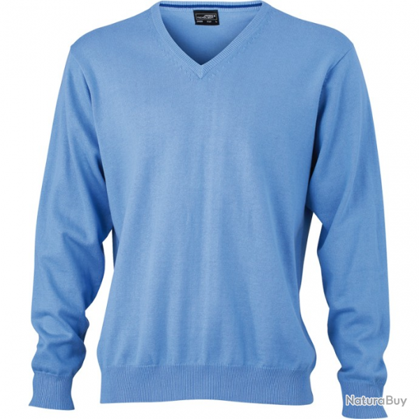 Pull Homme-JAMES NICHOLSON bleu JN65907