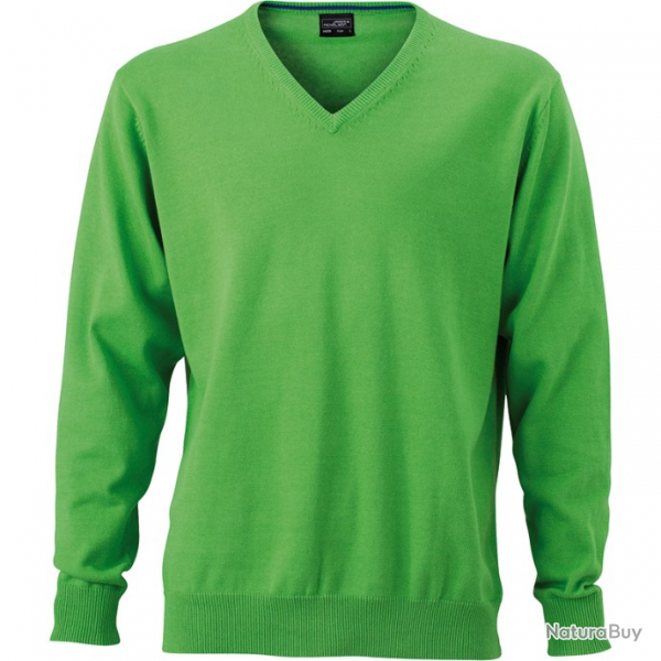 Pull Homme-JAMES NICHOLSON Vert JN65907