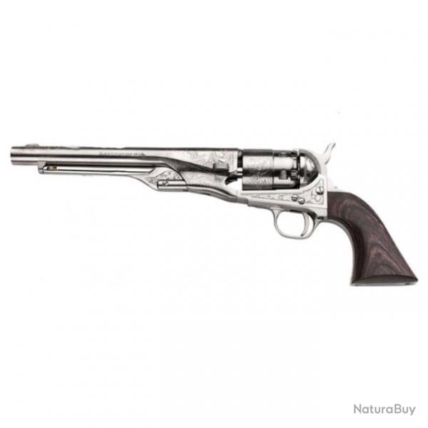 Revolver Pietta 1860 Army acier grav quadrill - Cal. 44