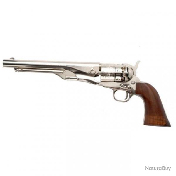 Revolver Pietta 1860 Army acier Nickel - Cal. 44