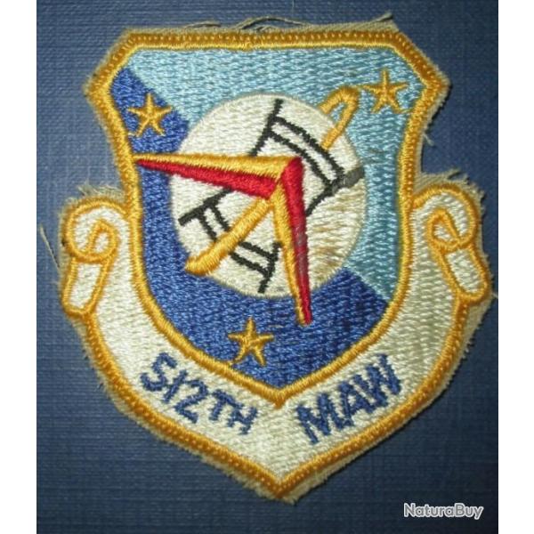 Patch US Air Forces Vietnam "512th Military Airlift Wing"