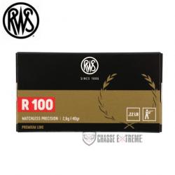 50 Munitions RWS Cal 22 Lr 40gr R100