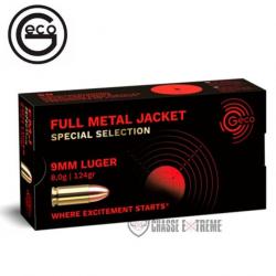 50 Munitions GECO cal 9mm LUGER Special Selection 124gr FMJ