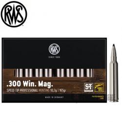 Promo 20 Munitions RWS cal 300 Win Mag 165gr Speed Tip Pro Short Rifle