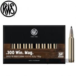 Promo 20 Munitions RWS cal 300 Win Mag 165gr Speed Tip Pro