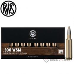 Promo 20 Munitions RWS cal 300 WSM 184gr Evolution