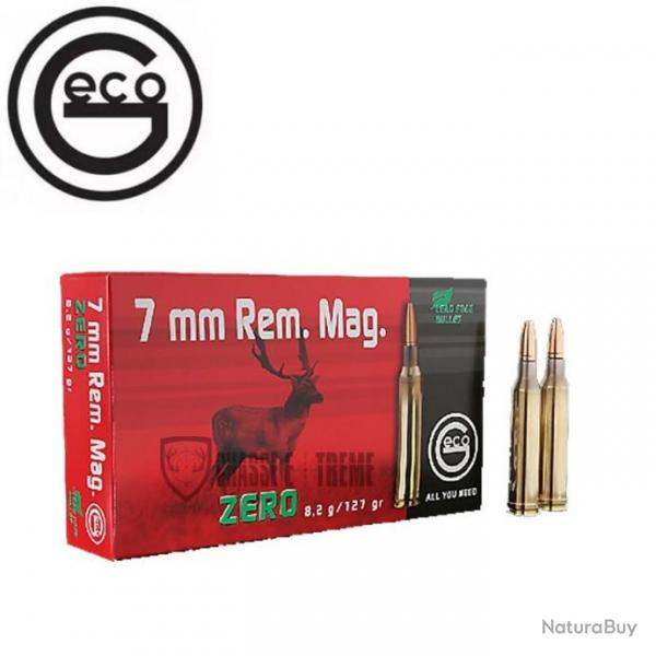 Promo 20 Munitions GECO cal 7mm REM 127gr ZERO
