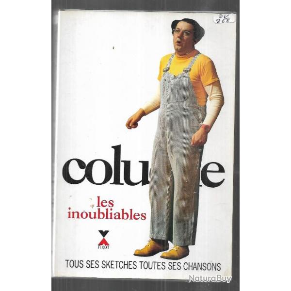 coluche les inoubliables grand format