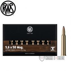 Promo 20 Munitions RWS cal 5.6X50 Magnum 63gr TMS