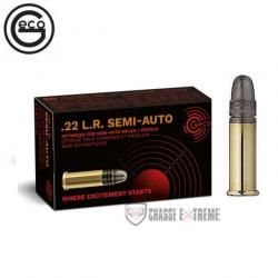 50 Munitions GECO Semi-Auto Cal 22 Lr 40gr Lrn