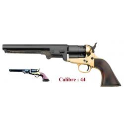 Revolver western à poudre noir  Navy laiton 1851 Cal. 44