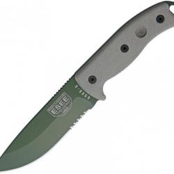 COUTEAU ESEE Knives - COUTEAU DE COMBAT RAT CUTLERY ESEE MODEL 5 MADE IN USA  COUTEAU SEUL ES5SKOOD