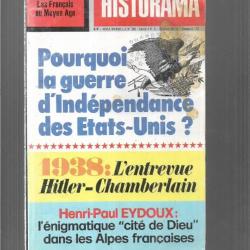 historama 296, 1938 hitler chamberlain, cité de dieu alpes françaises, indépendance des états-unis