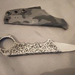 Couteau de combat artisan coutelier OH prode