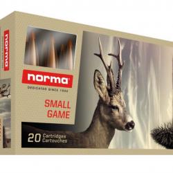 20 Munitions NORMA Cal 243 Win 76gr Tipstrike