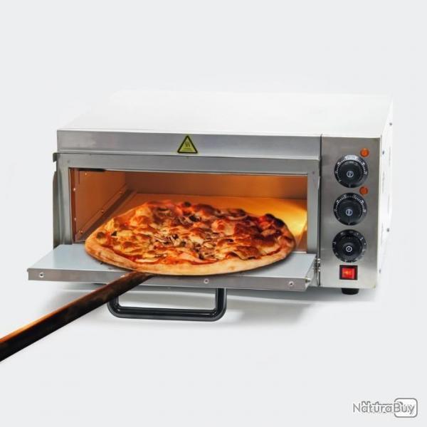 -Four  pizza 2000W avec brique rfractaire pour pizza au four  pierre neuf ref pizza61998four