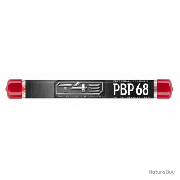 Billes Cal 68 poivre precision tube de 10 - PBP 68