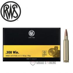 20 Munitions RWS cal 308 Win 154gr Target Elite Plus
