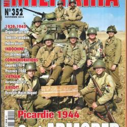 Militaria magazine 352 , organisation todt, indochine pyjamas noirs, tankiste canadien, aéronavale u