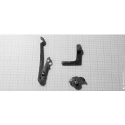 Ressort + Noix +D&eacute;tente d'une  platine  AN XIII N&deg;1000