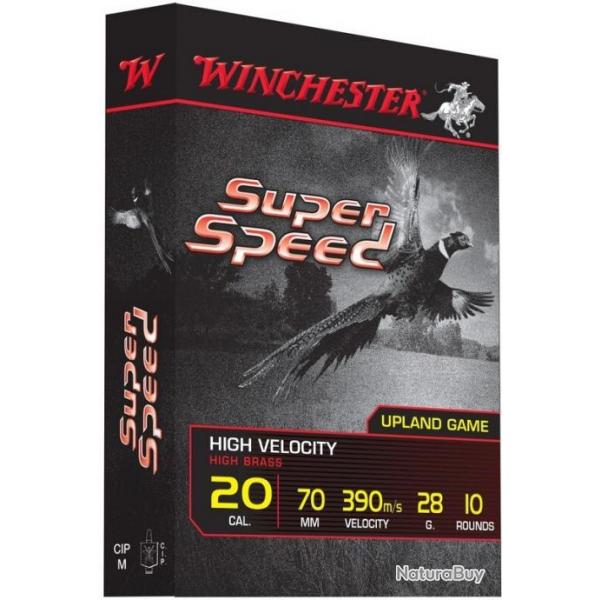 Cartouches Winchester Super Speed G2 calibres 20 70